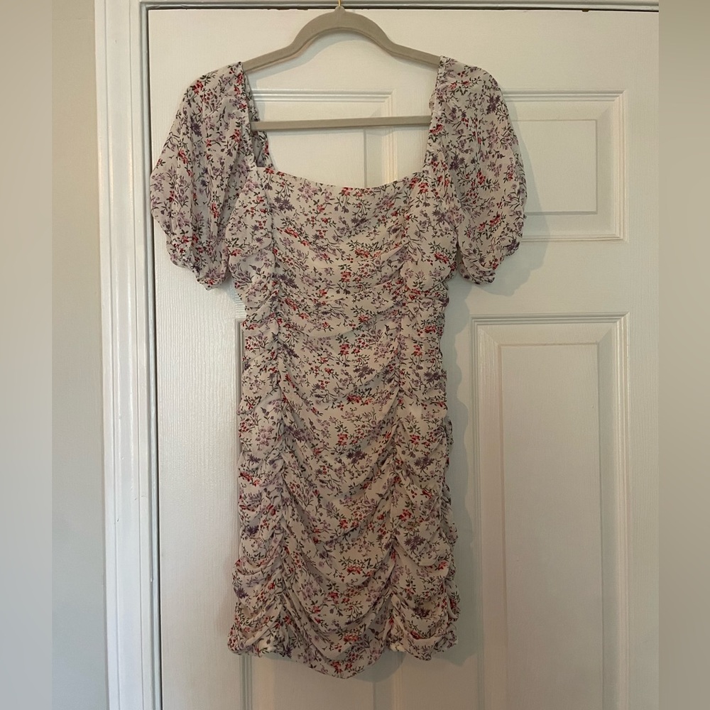 Floral mini dress